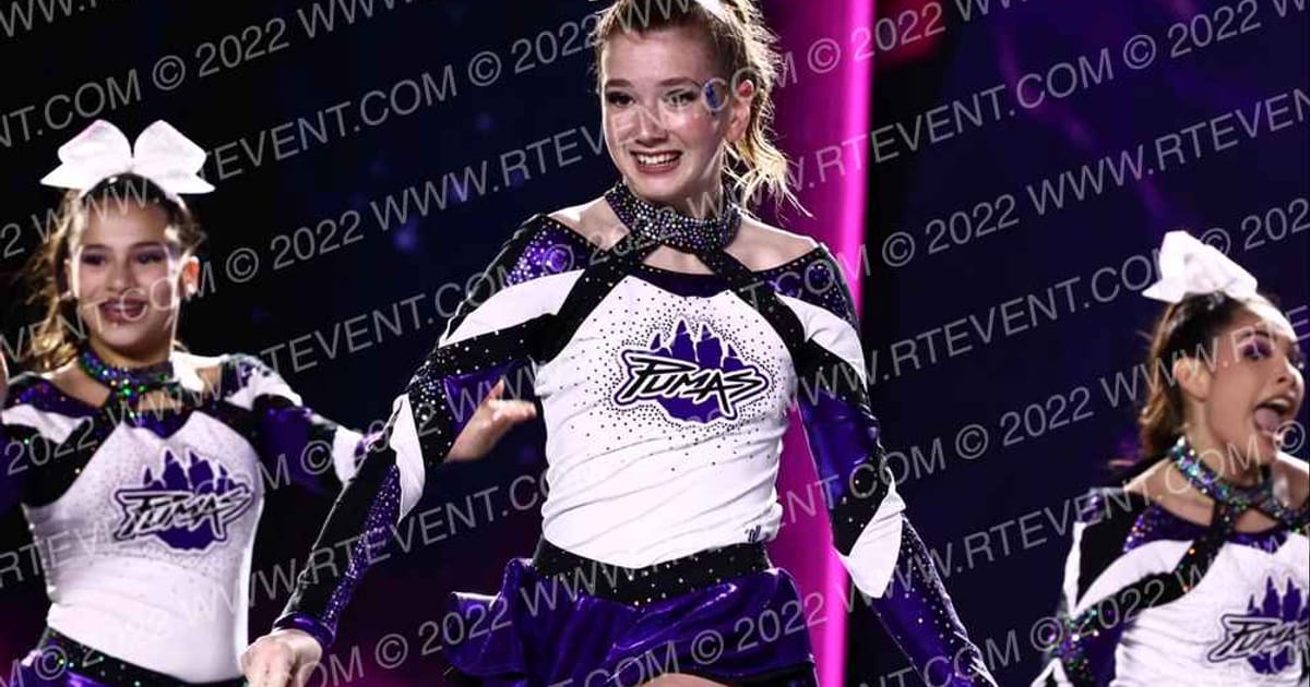 Puma Cheer Purple Reign · All Star Worlds Thursday