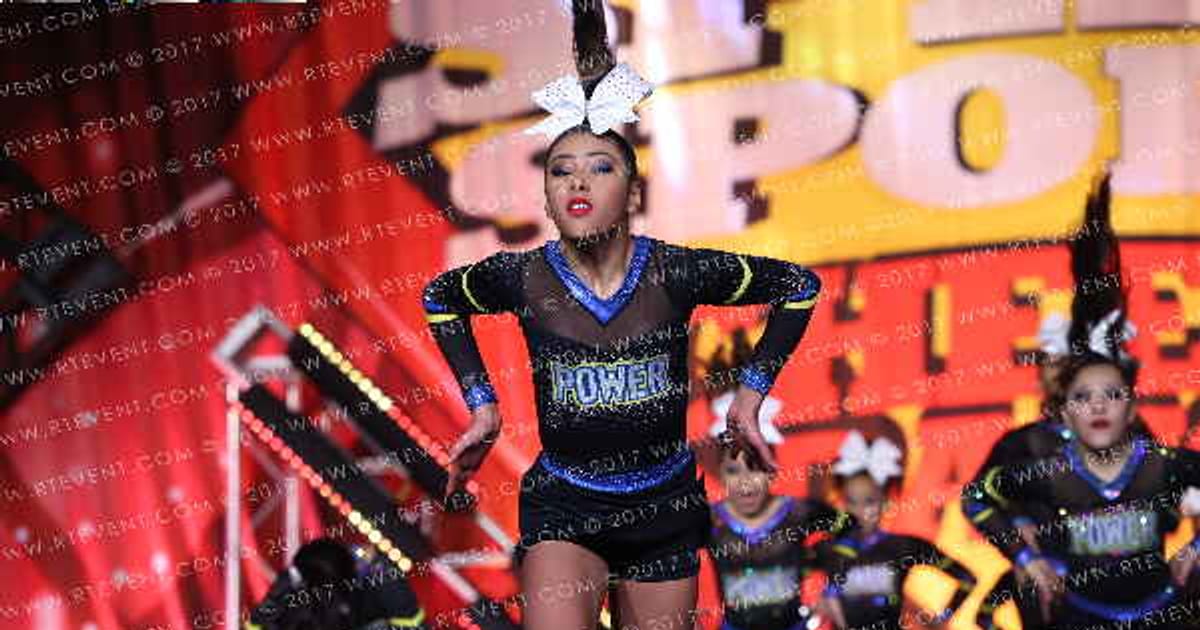 Power Elite All Stars Black Magic · Spirit Sports Palm Springs Grand Nationals