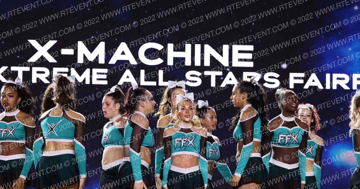 Cheer Extreme All Stars Fairfax X-Machine · All Star Worlds Friday Correct