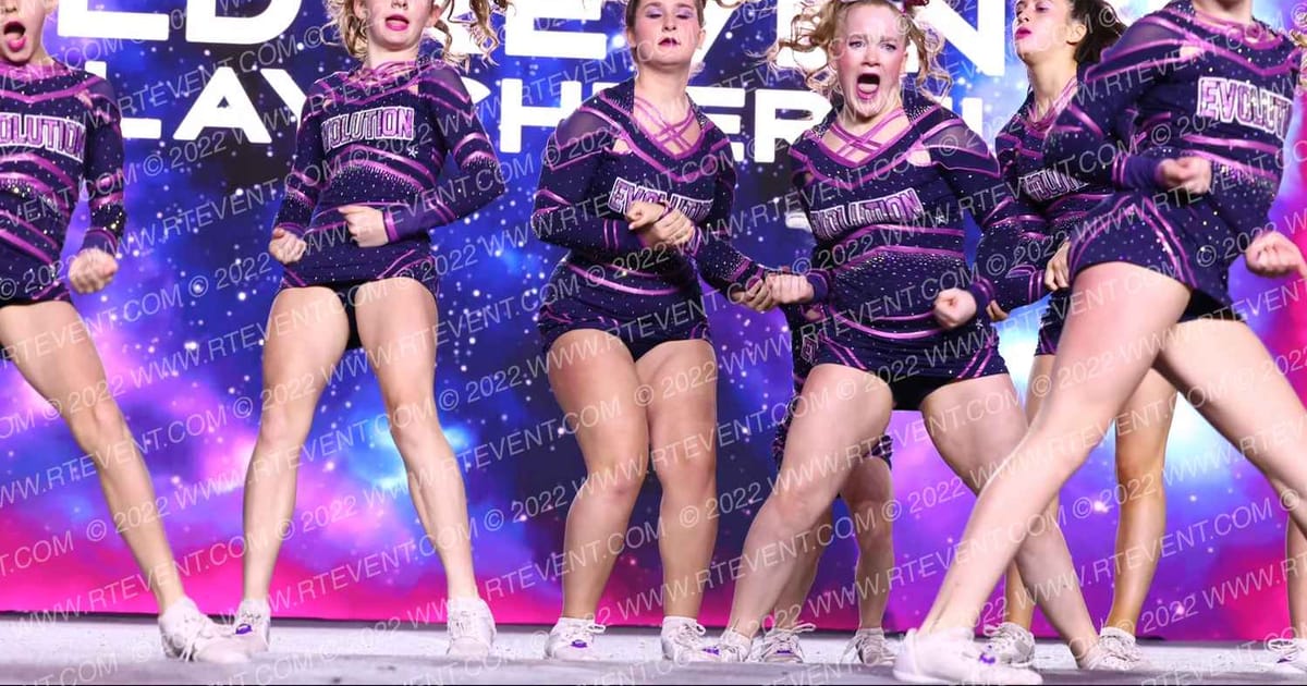 Evolution Cheer Sapphire Diamonds · All Star Worlds Friday Correct