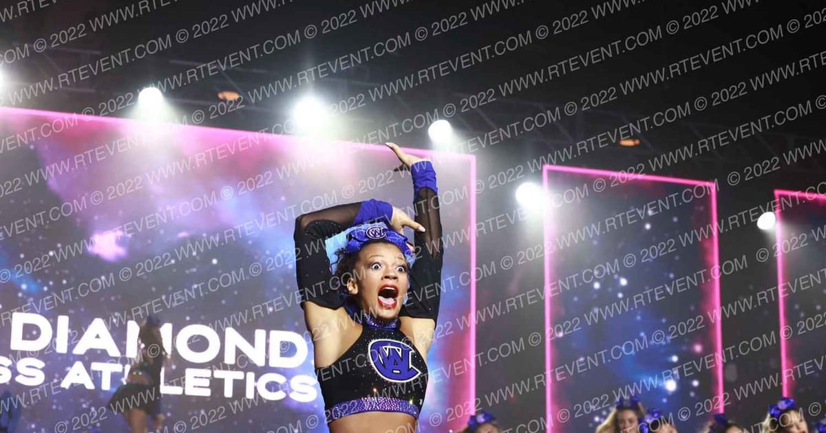 World Class Athletics PCB White Diamonds · All Star Worlds Thursday