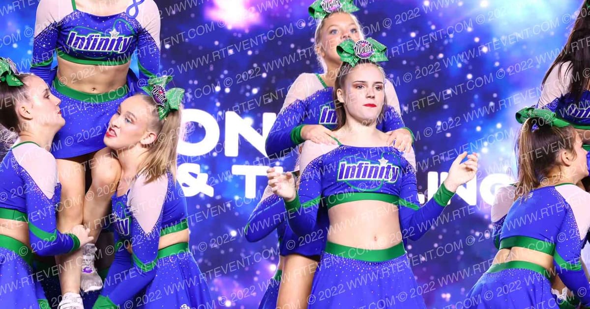 Infinity Cheer & Tumbling - OH Icon · All Star Worlds Friday Correct