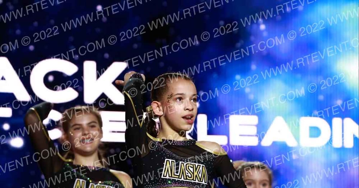 Alaska Golden Heart Cheerleading Code Black · All Star Worlds Thursday
