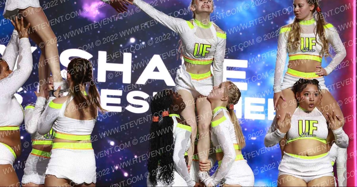 Upstate's Finest Cheer Lady Shade · All Star Worlds Thursday