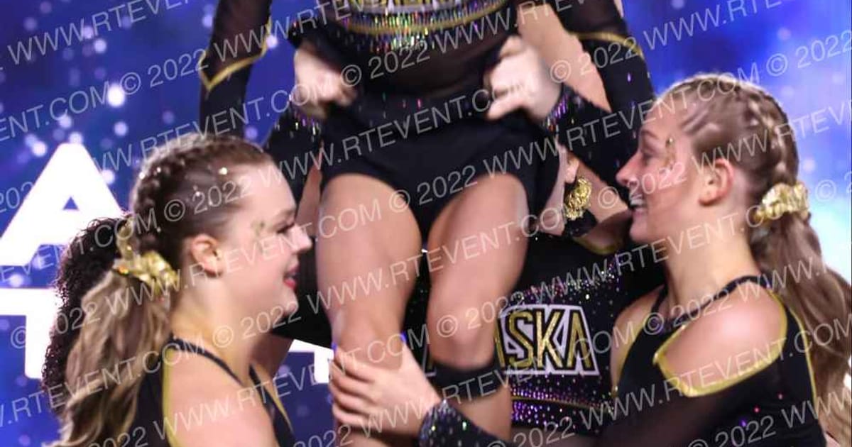 Alaska Golden Heart Cheerleading Code Black · All Star Worlds Friday Correct
