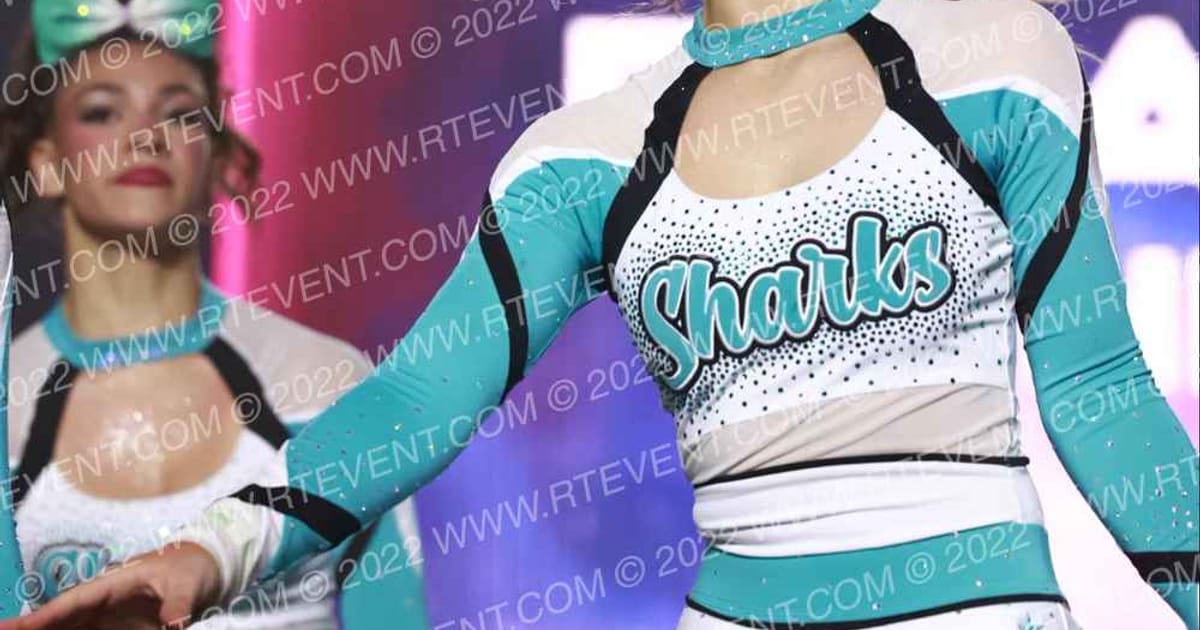 Cheer Sport Sharks Orillia Blackspotted Sharks · All Star Worlds Thursday