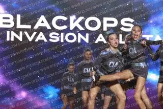 Cheer Invasion Allstars Blackops