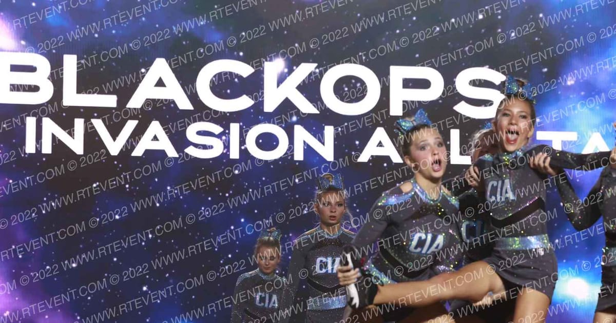 Cheer Invasion Allstars Blackops · All Star Worlds Thursday