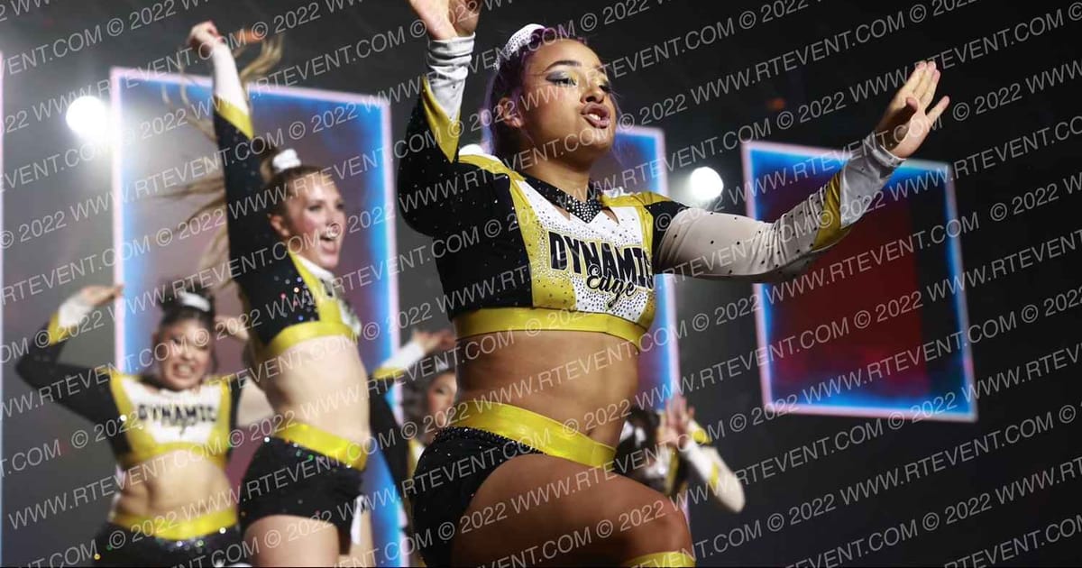 Dynamic Edge Athletics Golden Angel · All Star Worlds Thursday