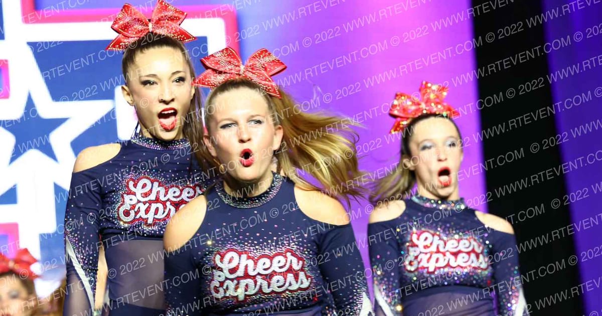 Cheer Express Allstars Red Reign · Next Level Nationals