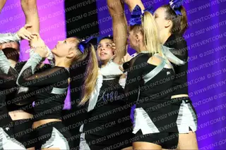 GTFL Athletics All Star Cheerleading Silver Prestige