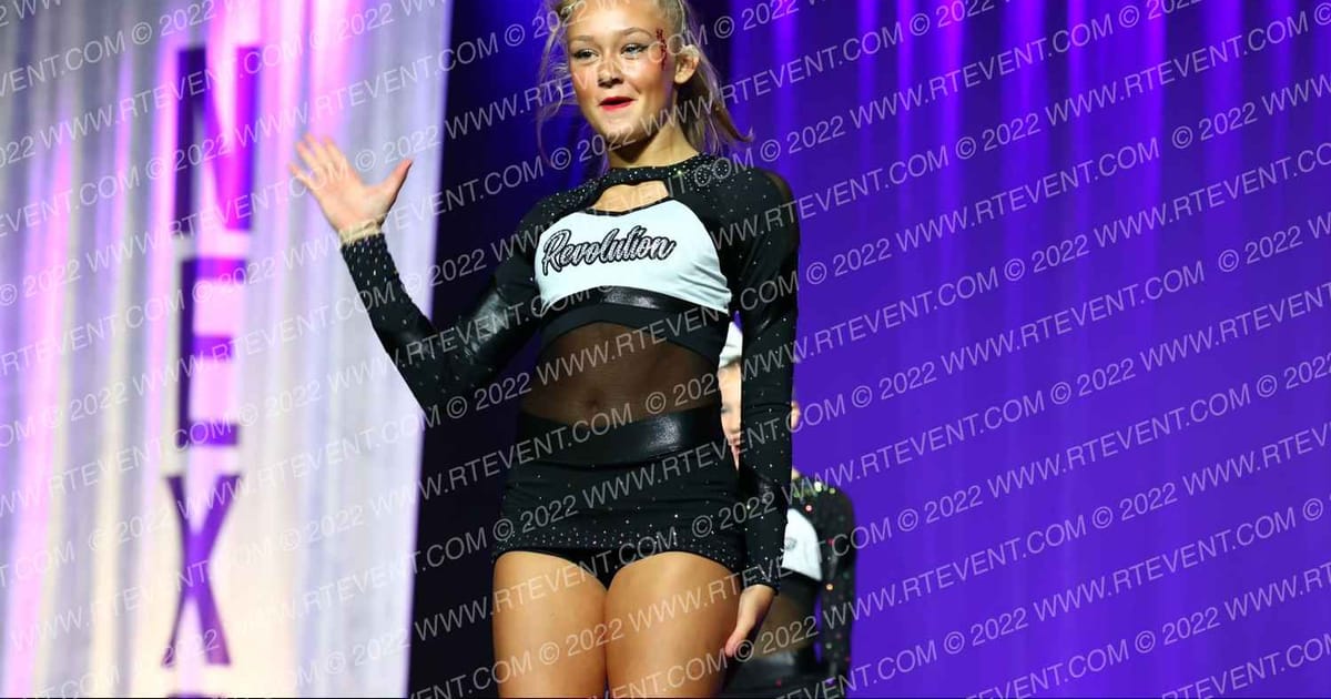 Naples Cheer Revolution Black Out · Next Level Nationals