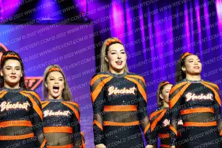 West Coast Fury Cheerleading Blackout