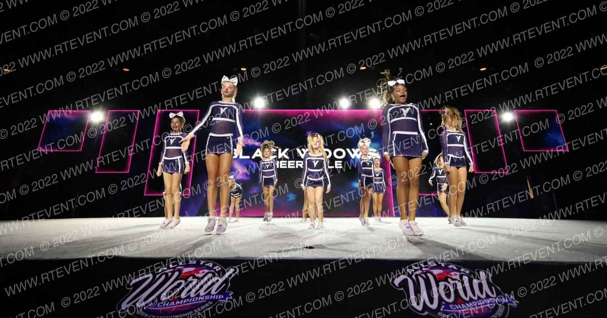 Cheerville Black Widows · All Star Worlds Saturday