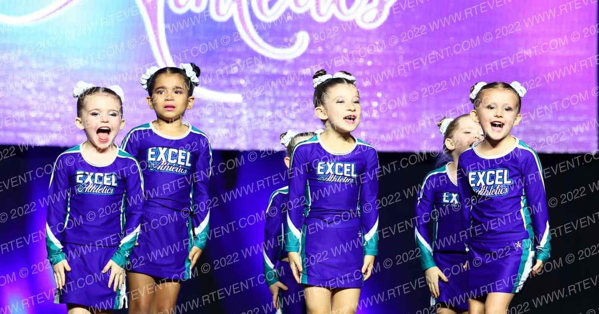 Excel Athletics Tiny Tornadoes · Next Level Nationals