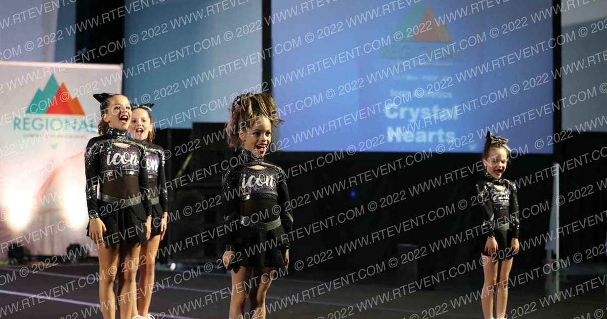 Icon Athletics Crystal Hearts · Southeast Regional Summit