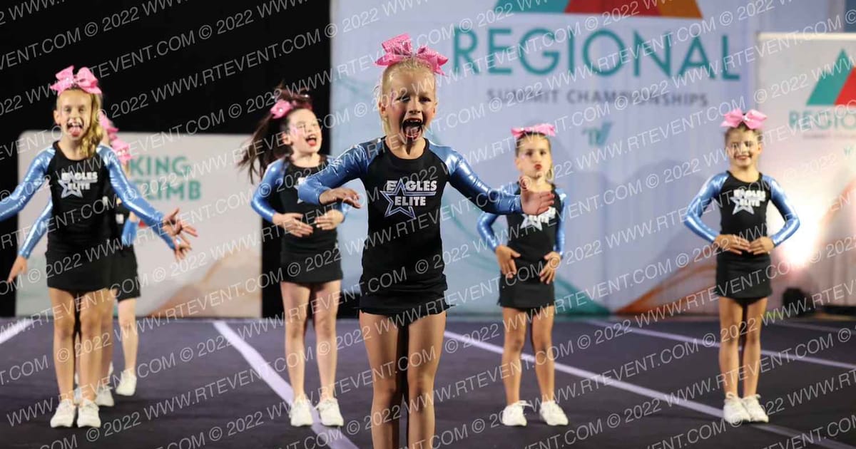 Eagles Elite Cheerleading Spark · Southeast Regional Summit