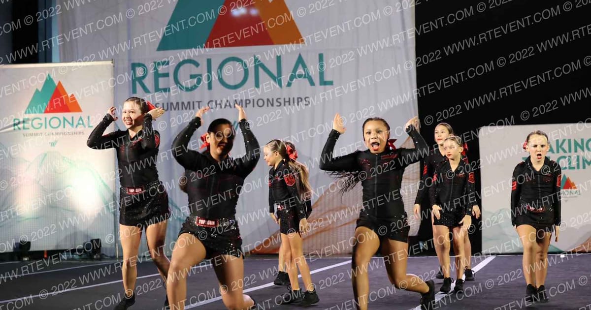 Top Gun Cheerleading Academy Thunderbirds · Southeast Regional Summit