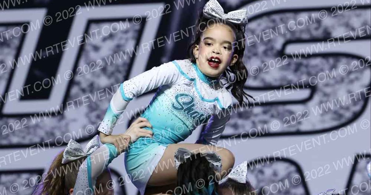 Cheer Sport Sharks-New England Mini Magnificent Sharks · The US Finals Worcester Revised