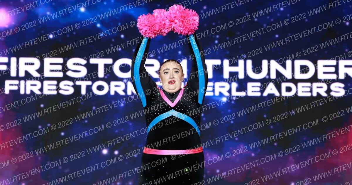 Firestorm Cheerleaders Firestorm Thunder · All Star Worlds Saturday