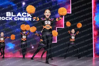 Solid Rock Cheer and Gym Black