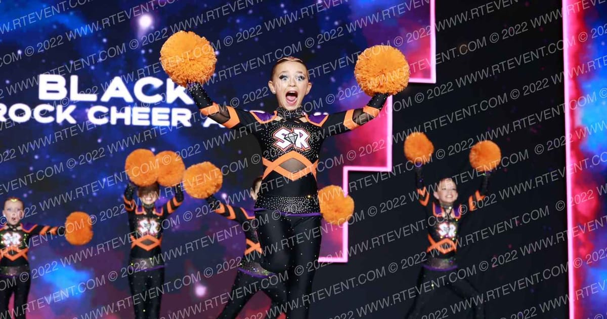 Solid Rock Cheer and Gym Black · All Star Worlds Saturday