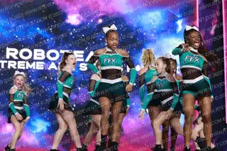 Cheer Extreme All Stars Fairfax RoboTeal