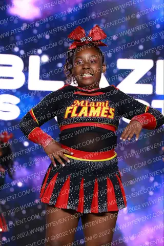 Miami Flames Allstars Lady Blaze