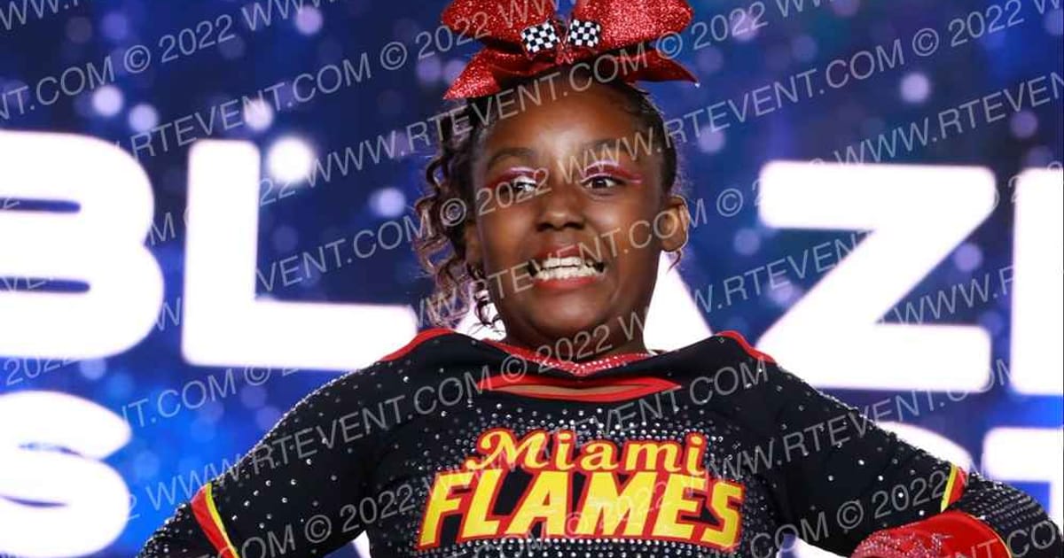 Miami Flames Allstars Lady Blaze · All Star Worlds Saturday