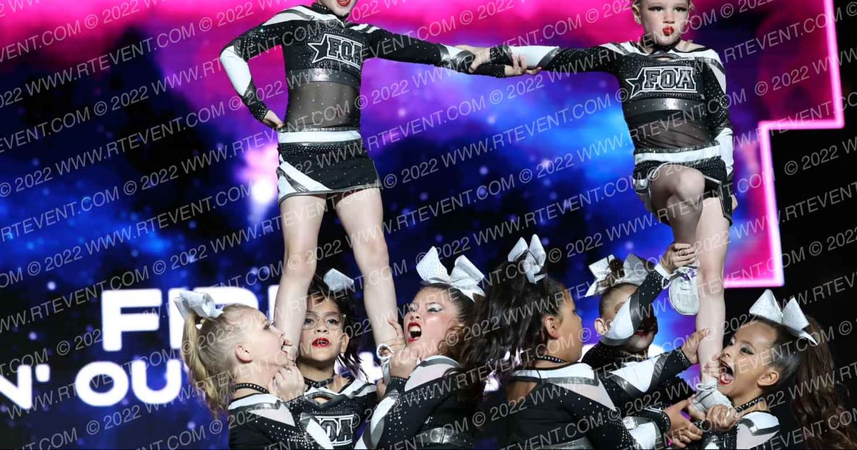 Flippin' Out Athletics Fire · All Star Worlds Saturday
