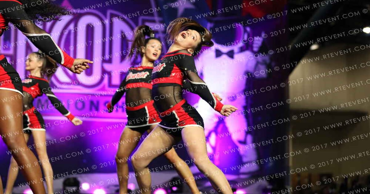 LA Cheerz Allstarz Scarlet · Encore Grand Nationals
