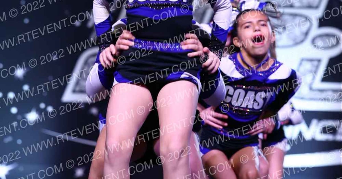 Coast Cheer Mini Makos · The US Finals Ocean City NEW