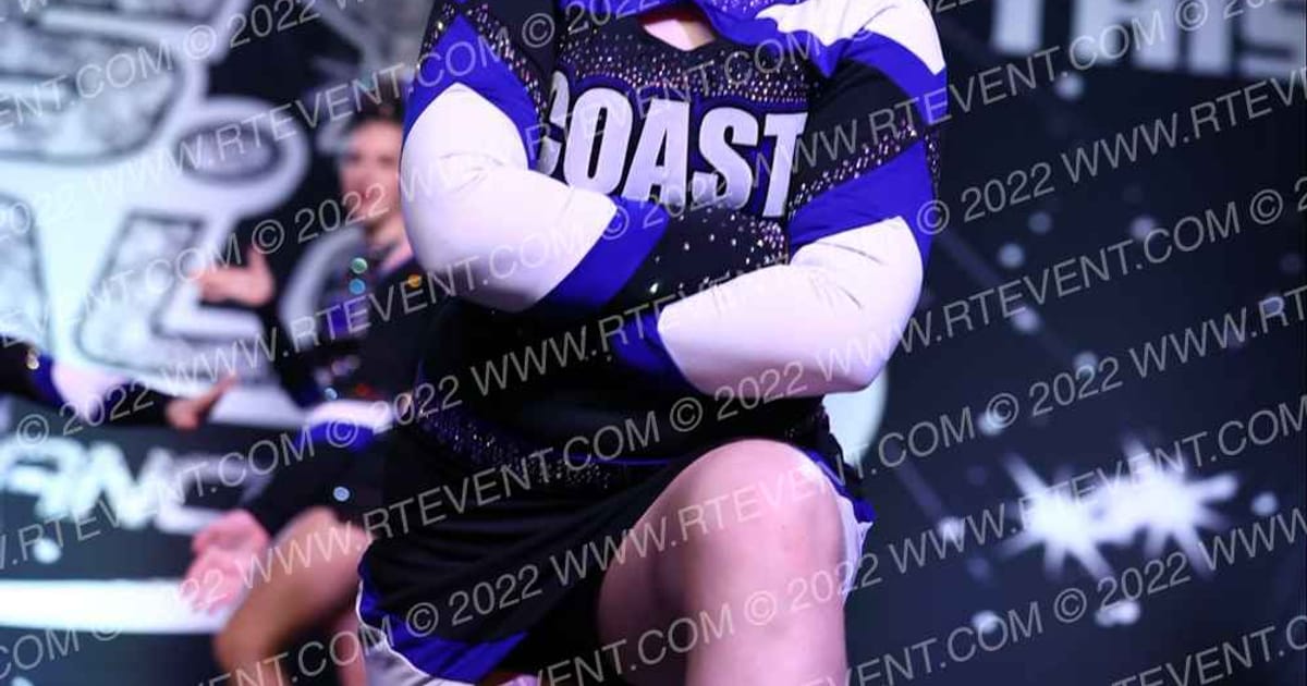 Coast Cheer Lady Sharks · The US Finals Ocean City NEW