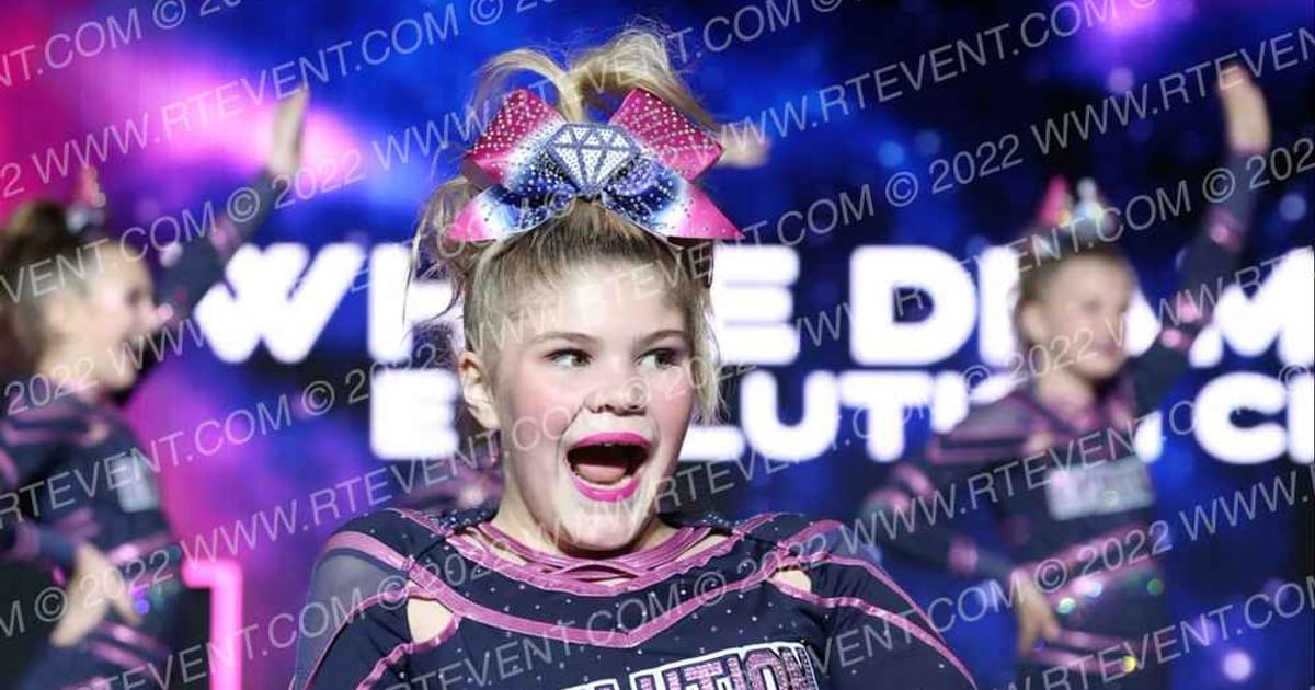Evolution Cheer White Diamonds · All Star Worlds Saturday
