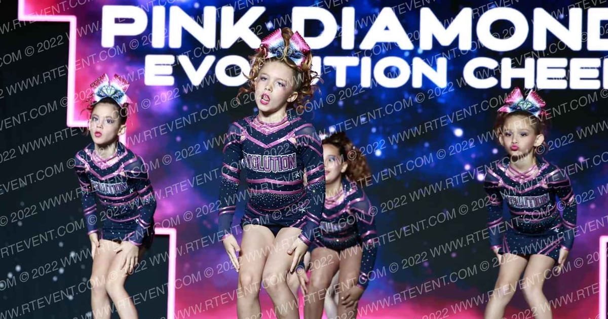 Evolution Cheer Pink Diamonds · All Star Worlds Sunday