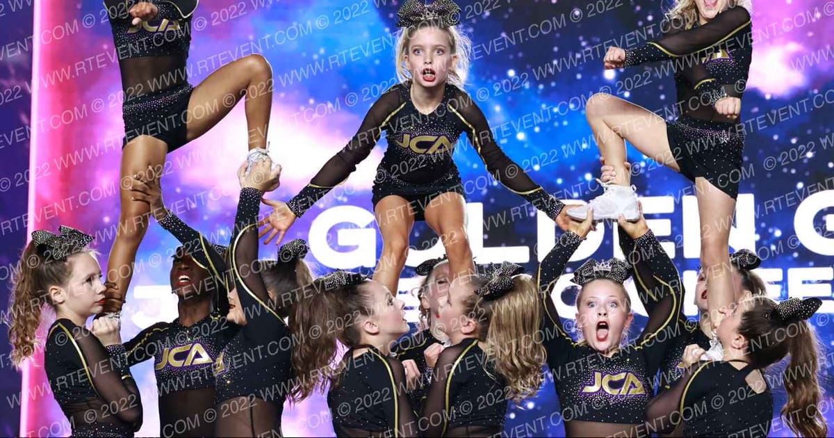 Jonesboro Cheer Academy GOLDEN GIRLS · All Star Worlds Sunday