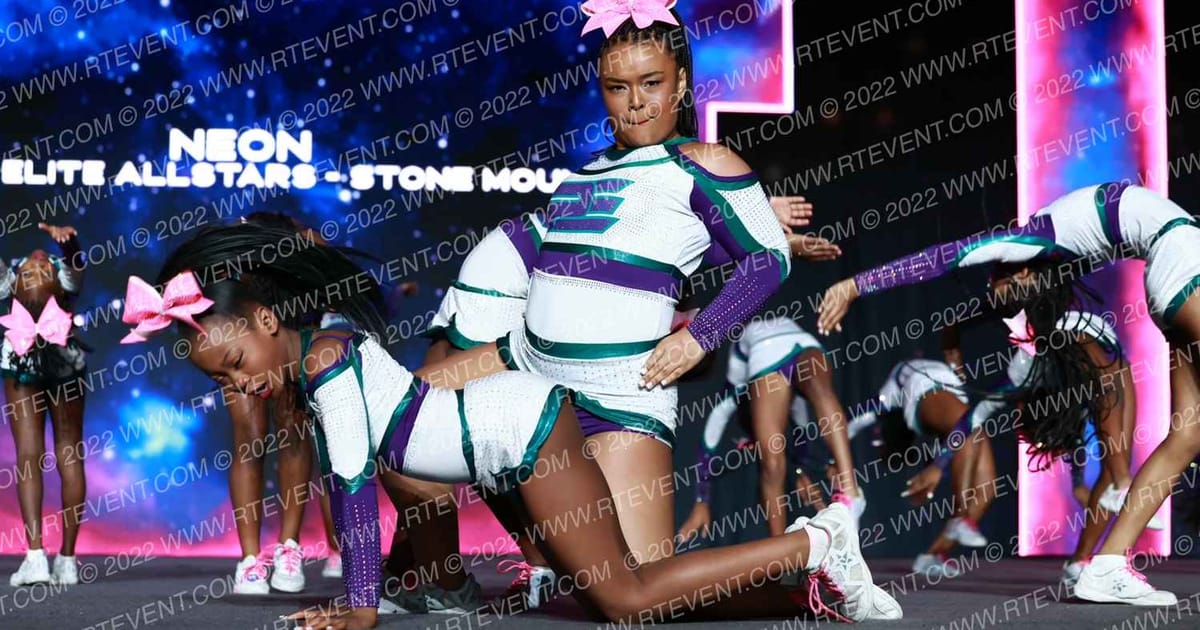 Platinum Elite Allstars - Stone Mountain Neon · All Star Worlds Sunday