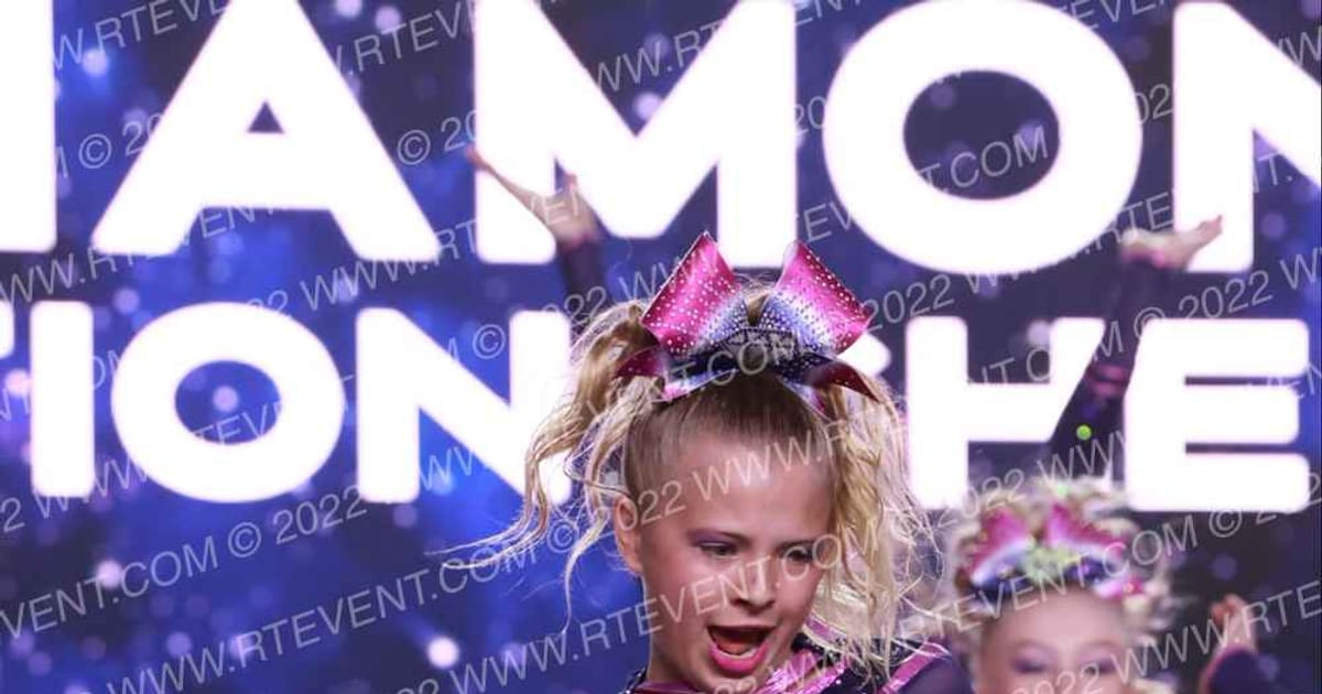 Evolution Cheer Blue Diamonds · All Star Worlds Sunday