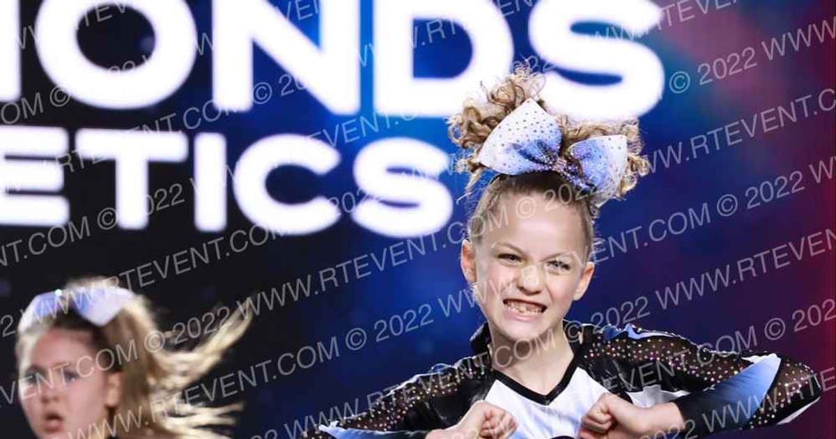 Premier Cheer Athletics Shimmering Diamonds · All Star Worlds Sunday