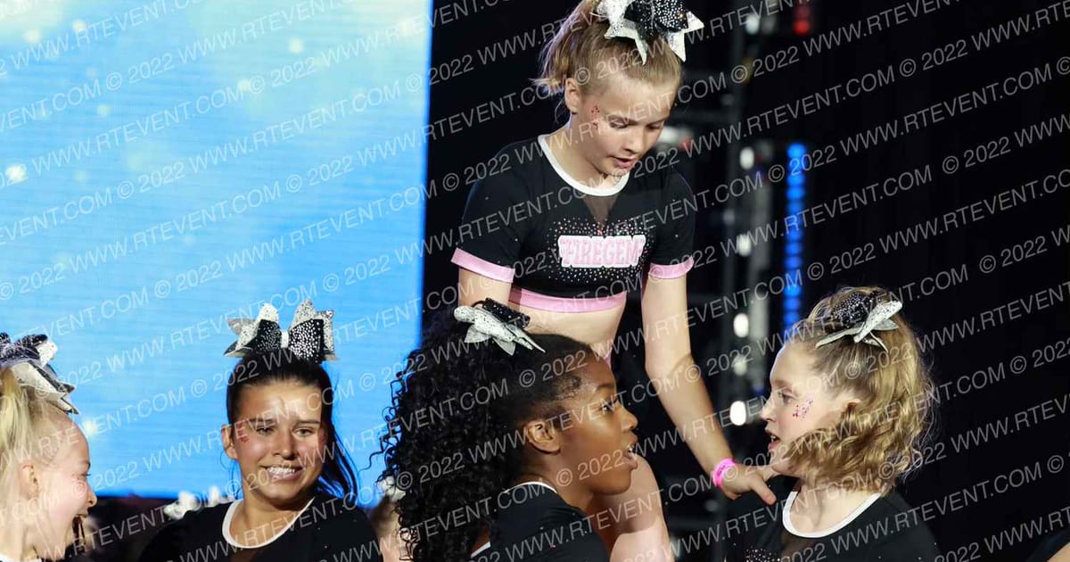 Firegem Cheer Academy Rose Quartz · Carolina Nationals
