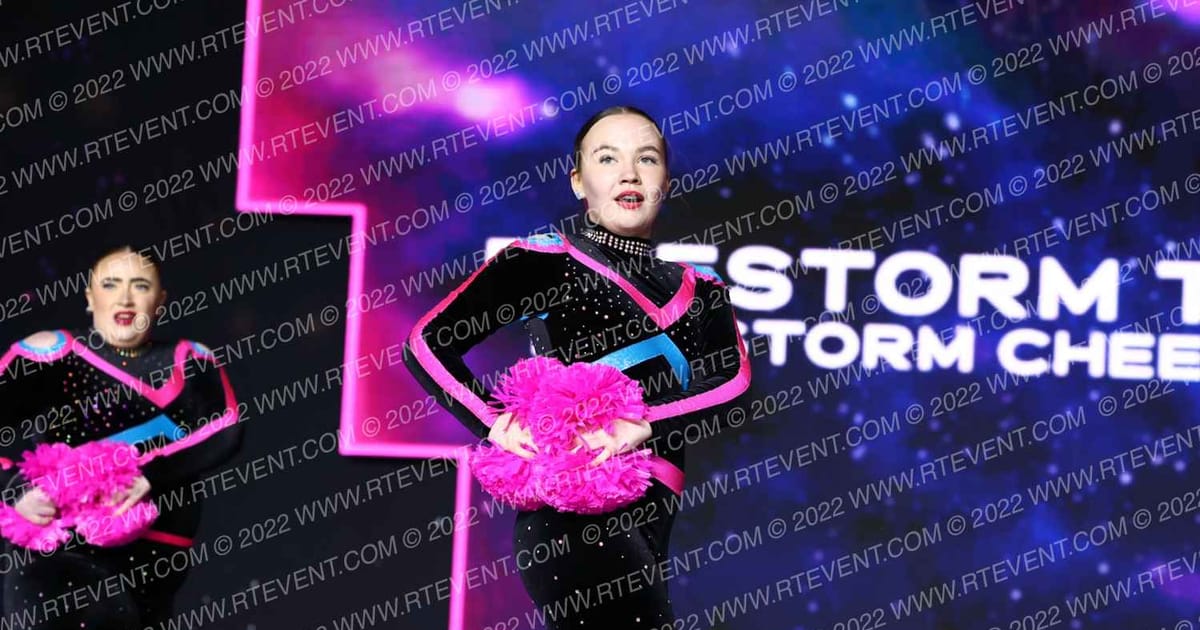 Firestorm Cheerleaders Firestorm Thunder · All Star Worlds Sunday