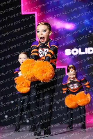 Solid Rock Cheer and Gym Black