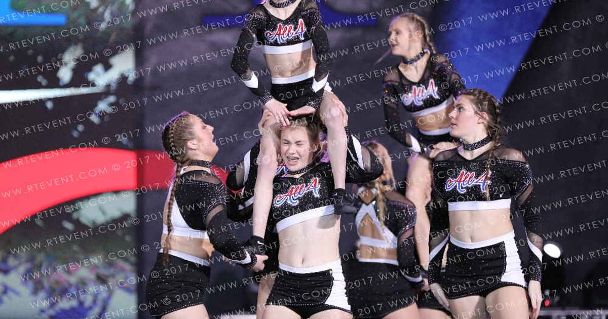 All 4 Cheer Gunsmoke · Fort Worth Grand Nationals DI DII
