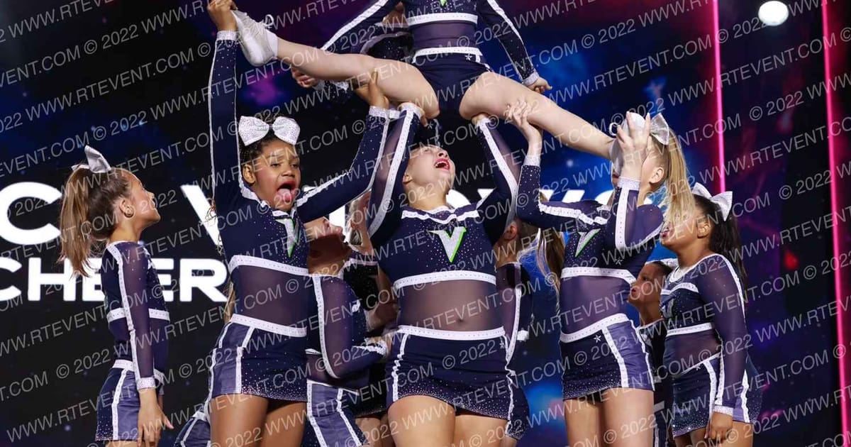 Cheerville Black Widows · All Star Worlds Sunday