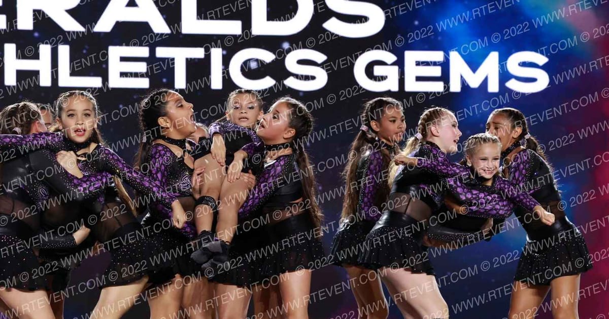 Spirit Athletics Gems Emeralds · All Star Worlds Sunday