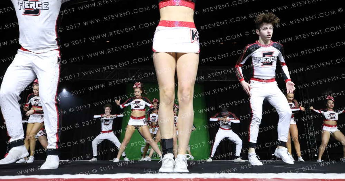 KC Cheer FIERCE FIVE · Schaumburg Grand Nationals DI DII