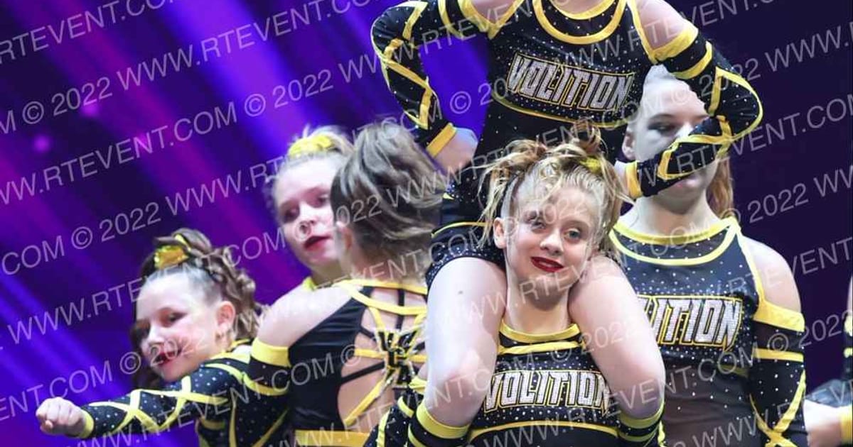 Volition Cheer All Stars Lightning · Prep and Rec