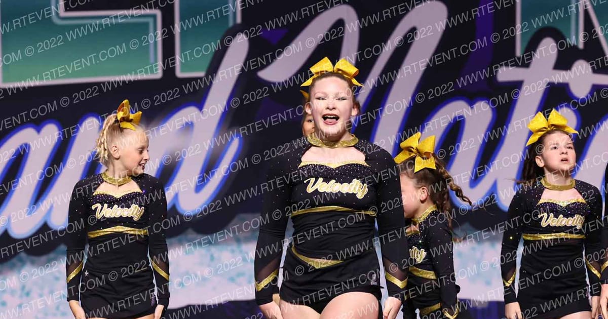 Velocity Cheer Athletics Junior 2.1 Prep-Surge · Prep and Rec