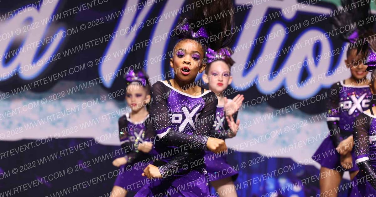 FullOut Xtreme Cheer FOXC Purple Reign · Prep and Rec