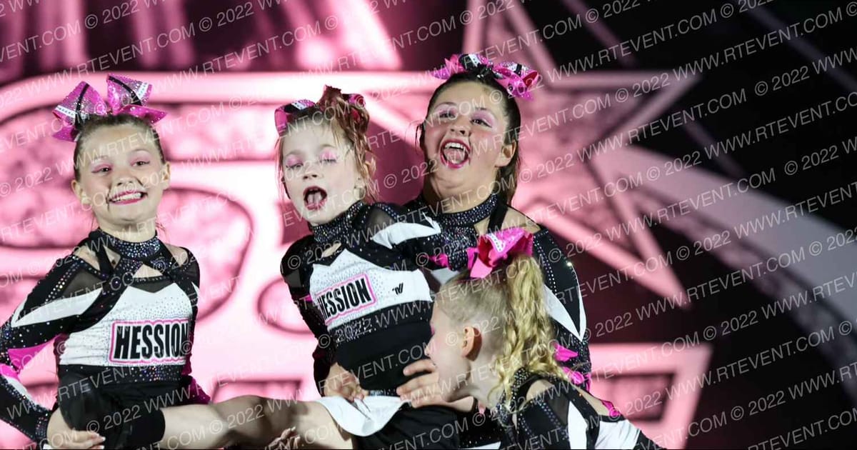 Hession Cheer Academy Pink Sizzle · The US Finals Louisville
